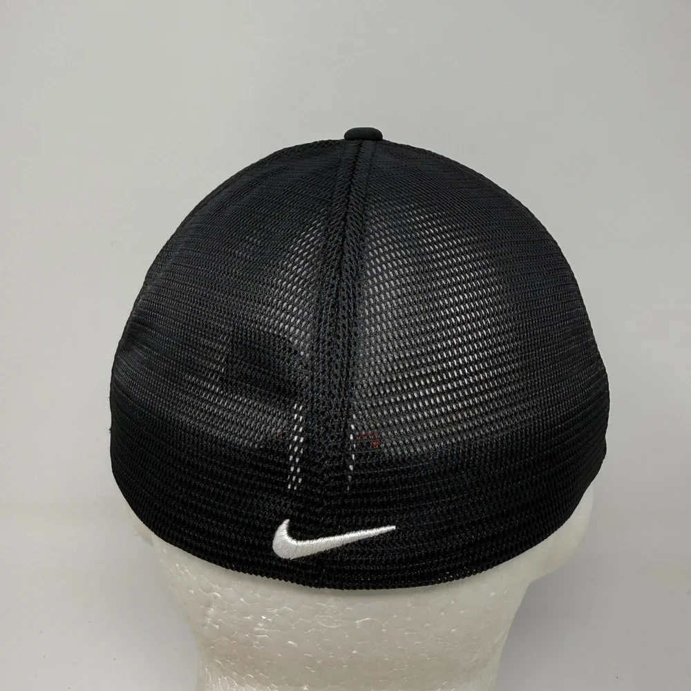 Nike Golf Pronghorn Flexfit Trucker Hat Mens L/XL Black Mesh Back Cap 639650-010